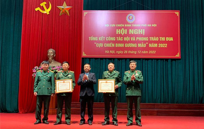 Hội Cựu chiến binh thành phố tổng kết công tác hội và phong trào thi đua “Cựu chiến binh gương mẫu” năm 2022