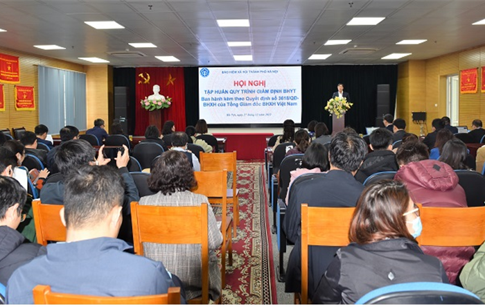 Hội nghị tập huấn quy trình giám định bảo hiểm y tế mới cho các cơ sở khám chữa bệnh