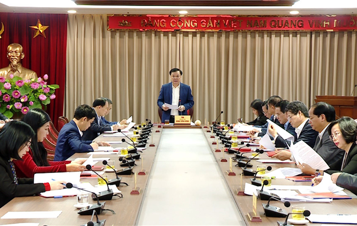 Ban Thường vụ Thành ủy Hà Nội kiểm điểm tự phê bình và phê bình năm 2022