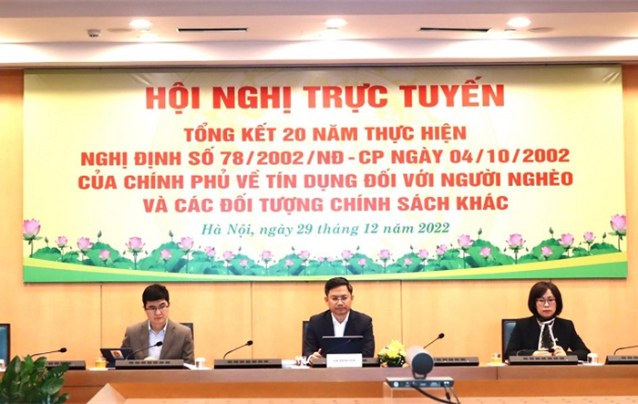 Tổng kết 20 năm thực hiện Nghị định số 78/2002/NĐ-CP về tín dụng đối với người nghèo và các đối tượng chính sách khác