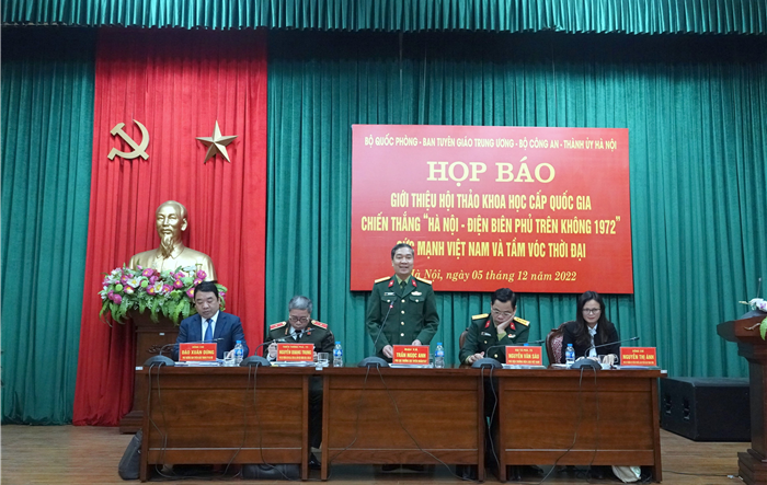 Sắp diễn ra hội thảo khoa học cấp quốc gia Chiến thắng “Hà Nội - Điện Biên Phủ trên không 1972” - Sức mạnh Việt Nam và tầm vóc thời đại
