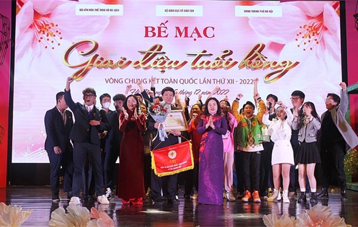 Thành phố Hà Nội đạt giải Nhất toàn đoàn hội thi “Giai điệu tuổi hồng” năm 2022