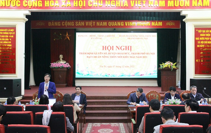 Thành phố Hà Nội có thêm một xã về đích xây dựng nông thôn mới kiểu mẫu