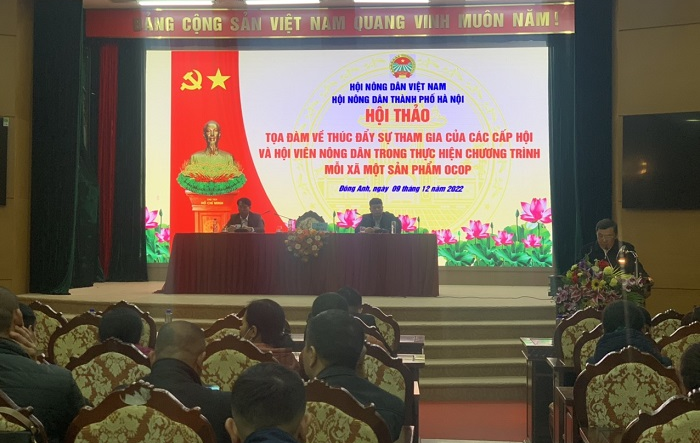 Toạ đàm “Thúc đẩy sự tham gia của các cấp Hội và hội viên nông dân trong thực hiện Chương trình mỗi xã một sản phẩm"