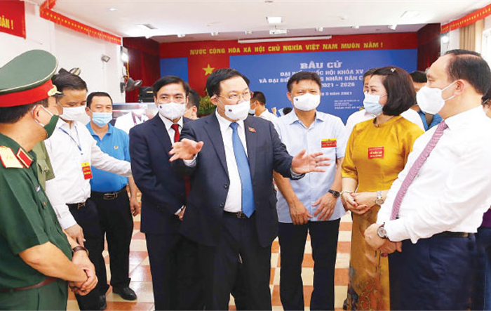 Ủy viên Bộ Chính trị, Chủ tịch Quốc hội Vương Đình Huệ: Quản trị thành phố theo hướng “Xanh - văn minh - hiện đại” gắn với chính quyền đô thị
