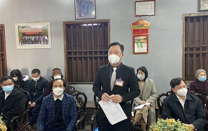 Phó Chủ tịch Uỷ ban Mặt trận Tổ quốc Việt Nam Thành phố kiểm tra công tác quản lý, tổ chức lễ hội và phòng, chống dịch Covid-19 tại các điểm di tích thuộc quận Cầu Giấy