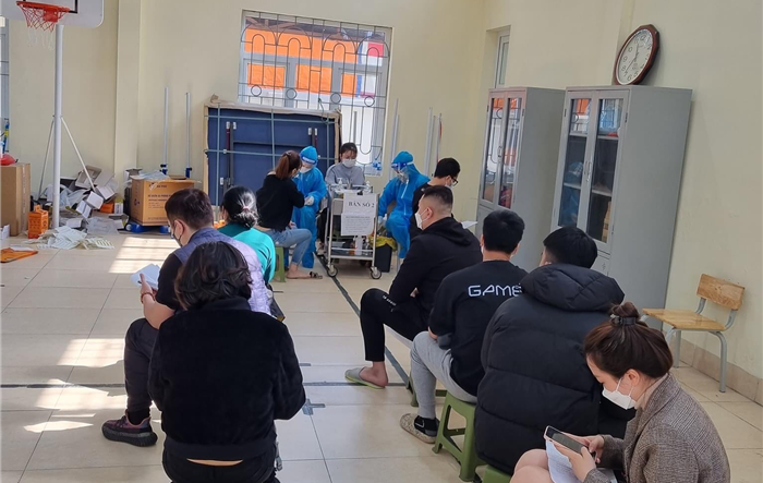 Huyện Thanh Trì đẩy mạnh tham gia chiến dịch tiêm chủng vắc xin mùa xuân 2022