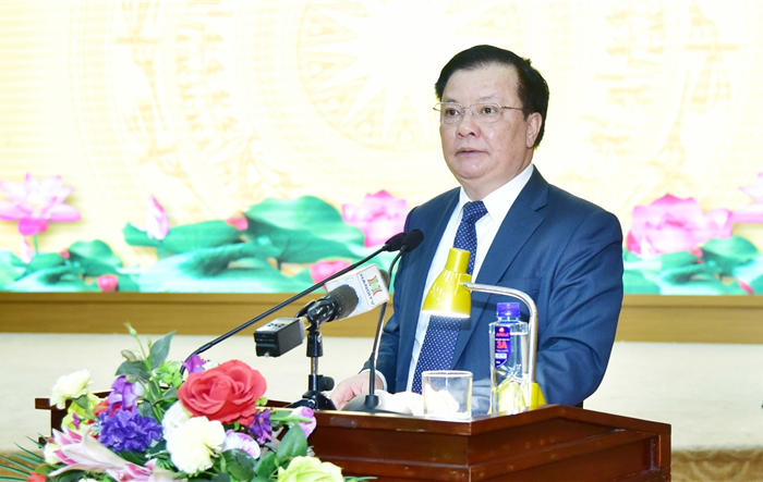 Đưa Đông Anh sớm trở thành quận giàu đẹp, văn minh, hiện đại; thành phố thông minh bên bờ bắc sông Hồng 
