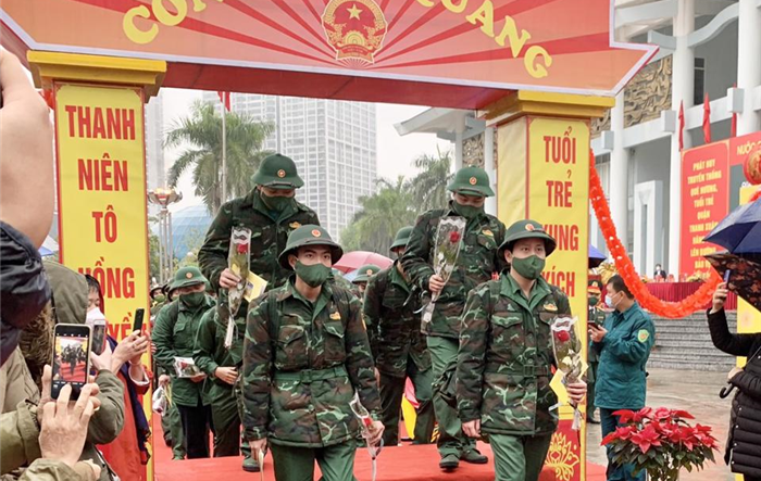 Hôm nay, hơn 4.300 thanh niên ưu tú Hà Nội lên đường nhập ngũ