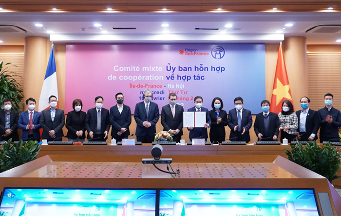 Thủ đô Hà Nội và Vùng Ile-de-France (Pháp): Củng cố mối quan hệ, nối dài hợp tác
