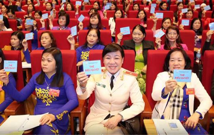 Khoảng 1.200 đại biểu tham dự Đại hội Đại biểu phụ nữ toàn quốc lần thứ XIII