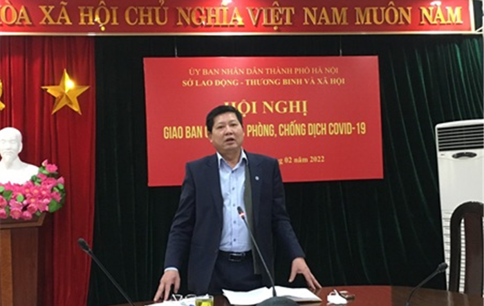 Sở Lao động - Thương binh và Xã hội  Hà Nội tổ chức giao ban trực tuyến về công tác phòng, chống dịch bệnh Covid-19