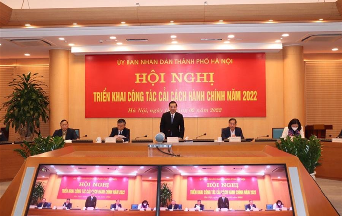 Triển khai công tác cải cách hành chính của thành phố Hà Nội năm 2022