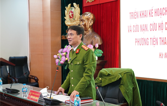 Công an Hà Nội triển khai kế hoạch diễn tập phương án chữa cháy tại Khách sạn Shereton 