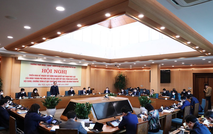Triển khai kế hoạch xây dựng nghị quyết quy phạm pháp luật của HĐND Thành phố năm 2022