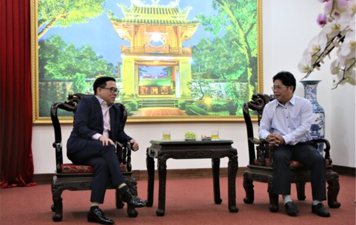 Giám đốc Sở Văn hoá và Thể Hà Nội tiếp Giám đốc Sở Văn hoá, Thể thao và Du lịch tỉnh Bến Tre