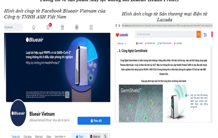 Cẩn trọng với các sản phẩm điện tử có công dụng liên quan đến chức năng ngăn ngừa hoặc diệt Covid-19
