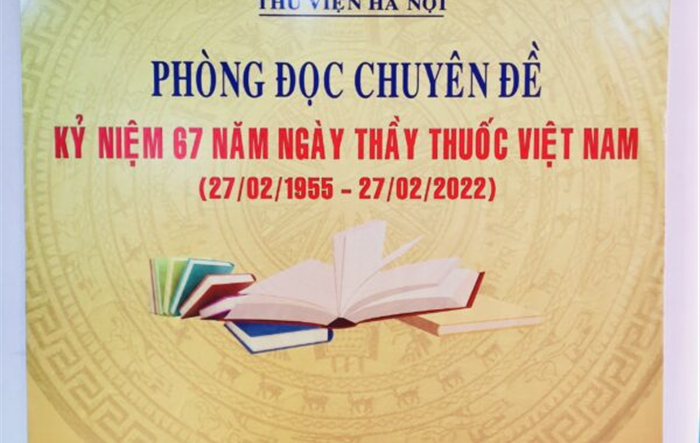 Phòng đọc chuyên đề kỷ niệm 67 năm Ngày Thầy thuốc Việt Nam