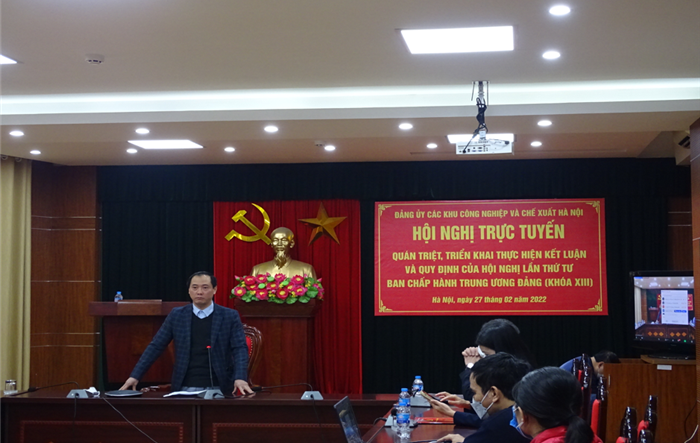 Hội nghị phổ biến, triển khai thực hiện Kết luận và Quy định của Hội nghị lần thứ tư Ban Chấp hành Trung ương 4 (khóa XIII)