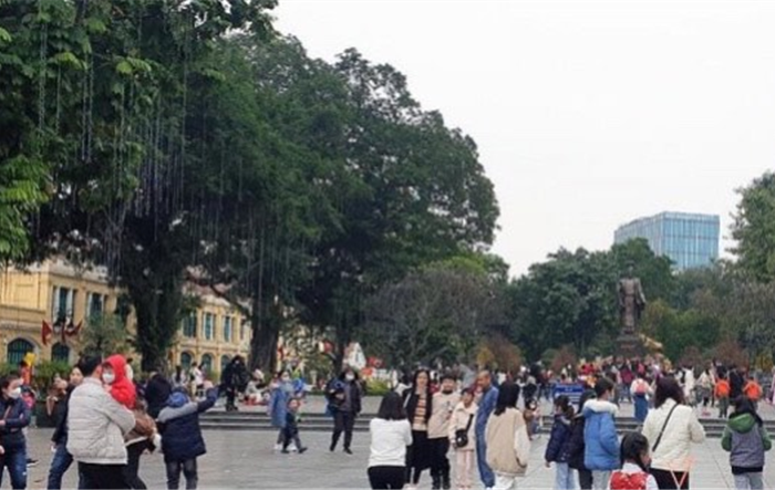 Hà Nội đón 105 nghìn lượt khách dịp Tết Nguyên đán Nhâm Dần 2022
