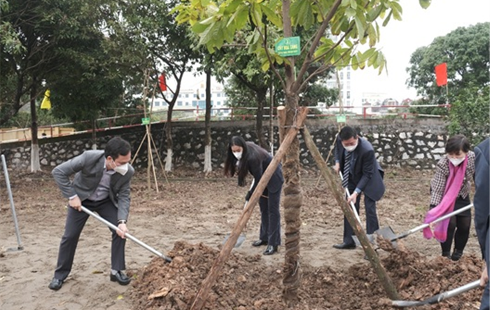 Sở Lao động - Thương binh và Xã hội Hà Nội phát động Tết trồng cây "Đời đời nhớ ơn Bác Hồ" Xuân Nhâm Dần 2022
