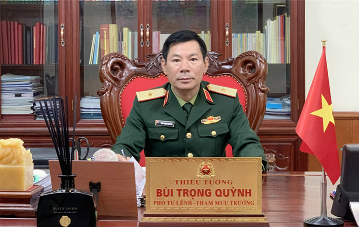Thiếu tướng Bùi Trọng Quỳnh, Phó Tư lệnh kiêm Tham mưu trưởng Bộ Tư lệnh Thủ đô Hà Nội: Bảo đảm an toàn phòng, chống dịch cho công tác tuyển quân