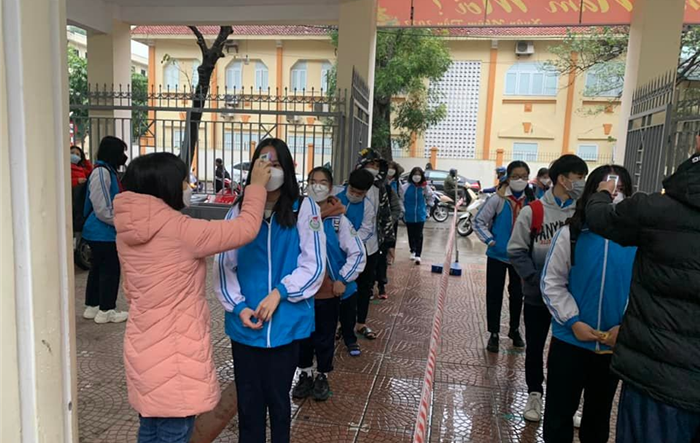 Học sinh quận Hà Đông háo hức quay trở lại trường học 