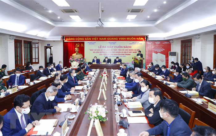 Ra mắt sách của Tổng Bí thư Nguyễn Phú Trọng về con đường đi lên chủ nghĩa xã hội ở Việt Nam