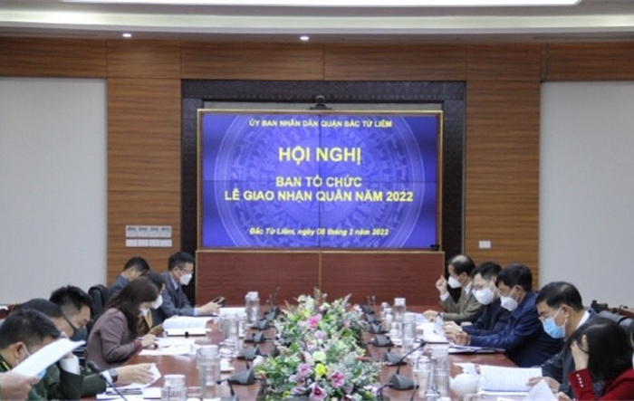 Quận Bắc Từ Liêm triển khai Kế hoạch tổ chức Lễ giao nhận quân năm 2022