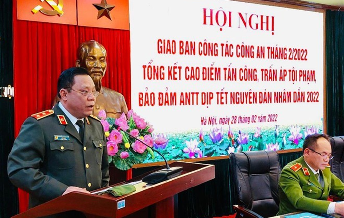 Tổng kết cao điểm tấn công, trấn áp tội phạm, bảo đảm an ninh trật tự dịp Tết Nguyên đán Nhâm Dần 2022