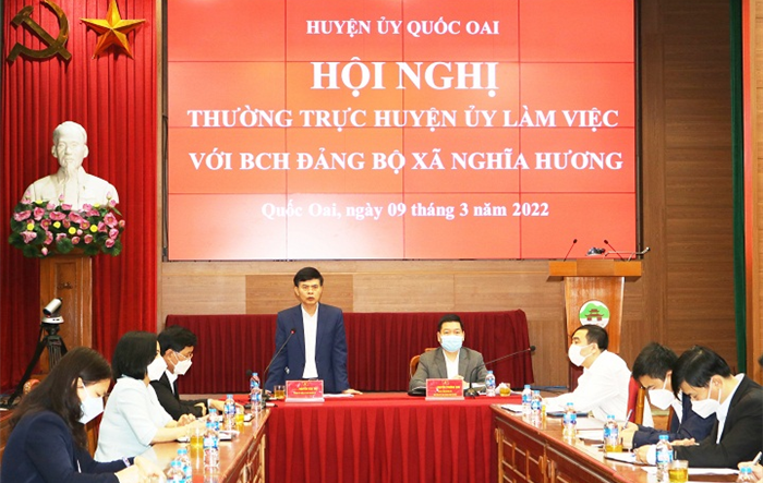 Xã Nghĩa Hương: Đảm bảo công tác phòng, chống dịch Covid-19 và thực hiện thắng lợi các chỉ tiêu kinh tế - xã hội năm 2022