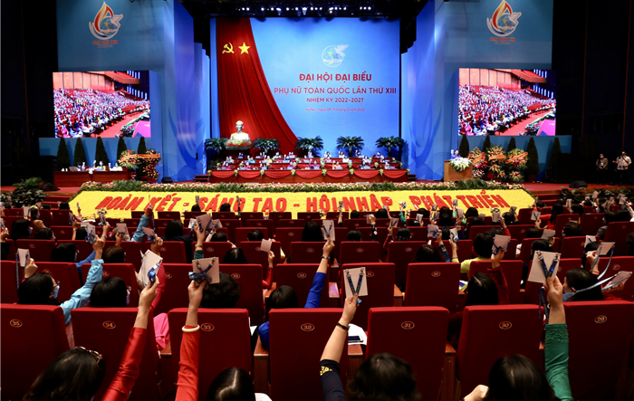 Đại hội bầu 155 Ủy viên Ban Chấp hành Hội Liên hiệp Phụ nữ Việt Nam khóa XIII