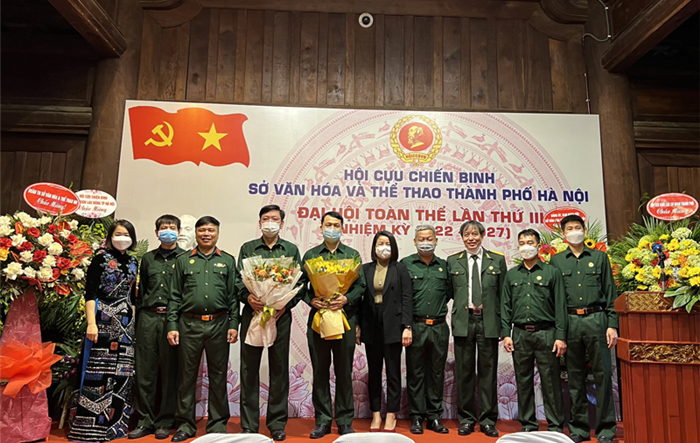 Đại hội Hội Cựu chiến binh Sở Văn hóa và Thể thao Hà Nội lần thứ III 