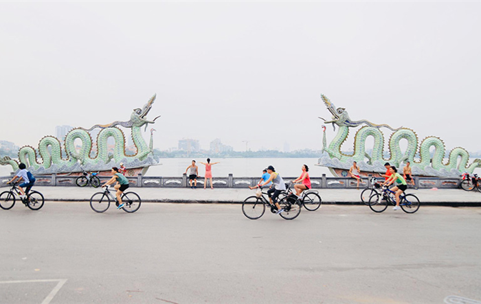 Hà Nội triển khai thí điểm dịch vụ xe đạp đô thị để thực hiện tại 5 quận trung tâm