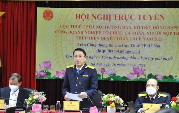 Cục Thuế thành phố Hà Nội hướng dẫn, hỗ trợ cùng doanh nghiệp, tổ chức, cá nhân người nộp thuế thực hiện quyết toán thuế năm 2021