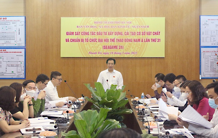 Huyện Thanh Trì chuẩn bị tốt cơ sở vật chất phục vụ SEA Games 31
