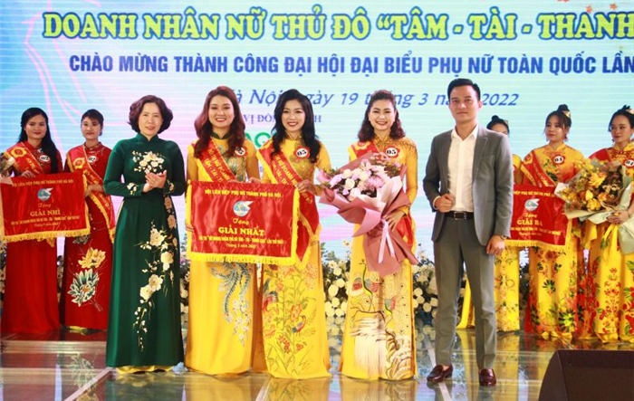 Hội thi Doanh nhân nữ Thủ đô Tâm - Tài - Thanh lịch 