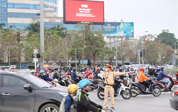 Phòng Cảnh sát Giao thông: Ra quân công trình thanh niên năm 2022