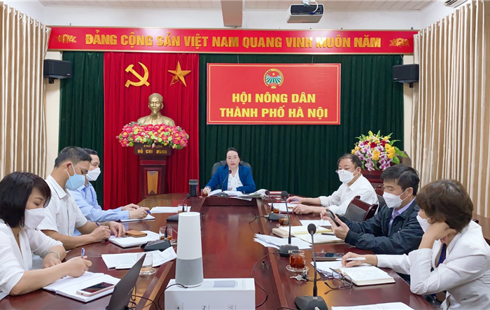 Cụm thi đua Hội Nông dân huyện các huyện, thị xã giao ban quý I/2022