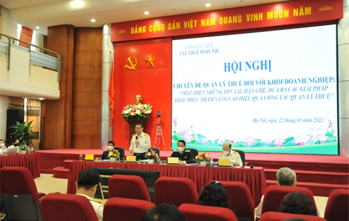 Hội nghị chuyên đề nâng cao hiệu quả quản lý thuế đối với doanh nghiệp