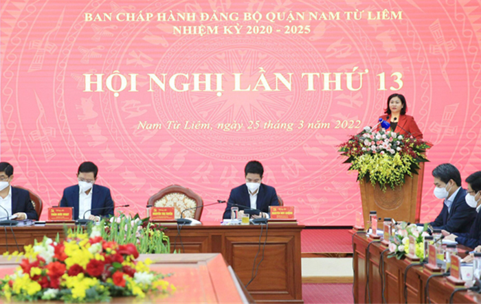 Quận Nam Từ Liêm cần nâng cao chất lượng quản lý về quy hoạch, đất đai, trật tự xây dựng