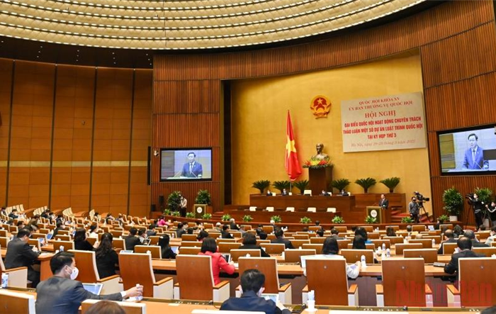 Khai mạc Hội nghị đại biểu Quốc hội hoạt động chuyên trách