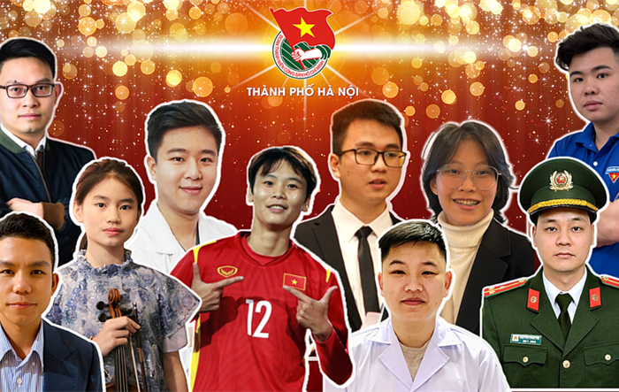 10 gương mặt trẻ Thủ đô tiêu biểu năm 2021
