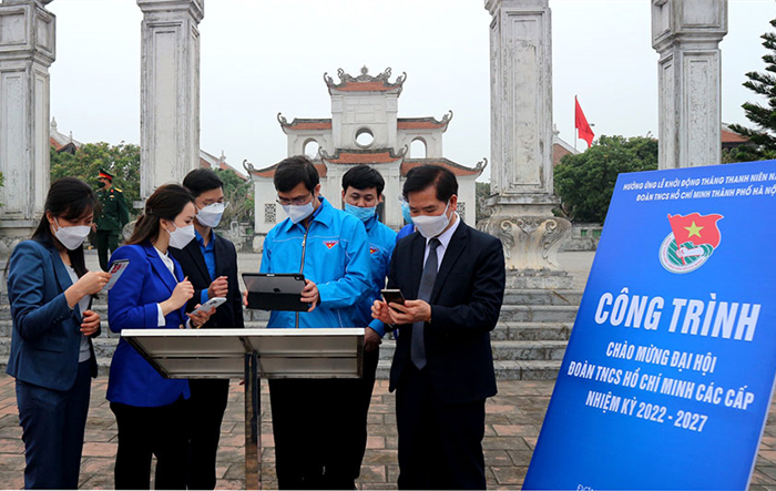 Ra mắt công trình thanh niên QR các điểm di tích lịch sử, văn hóa, địa chỉ đỏ trên địa bàn Thành phố