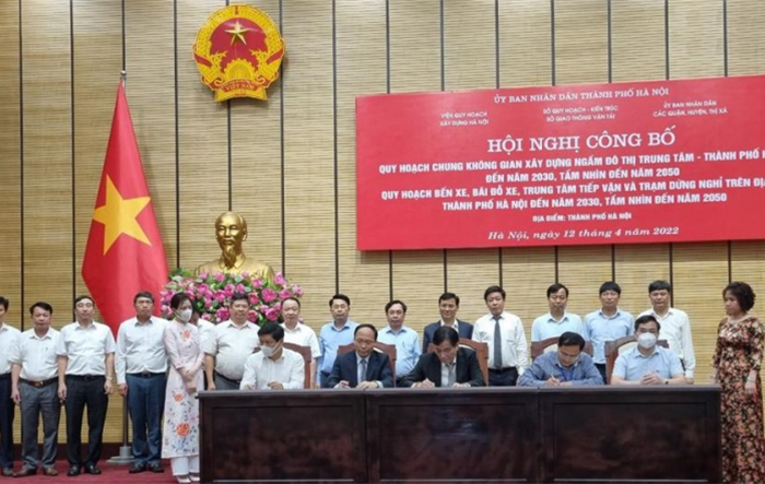 Hà Nội: Công bố các đồ án quy hoạch chung không gian xây dựng ngầm đô thị trung tâm