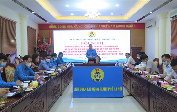 Đánh giá các chỉ đạo của Tổng Liên đoàn Lao động Việt Nam về công tác thi đua khen thưởng