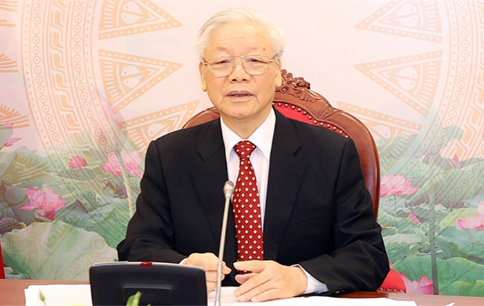 Tổng Bí thư Nguyễn Phú Trọng gửi thư chúc mừng Tết cổ truyền của Lào và Campuchia
