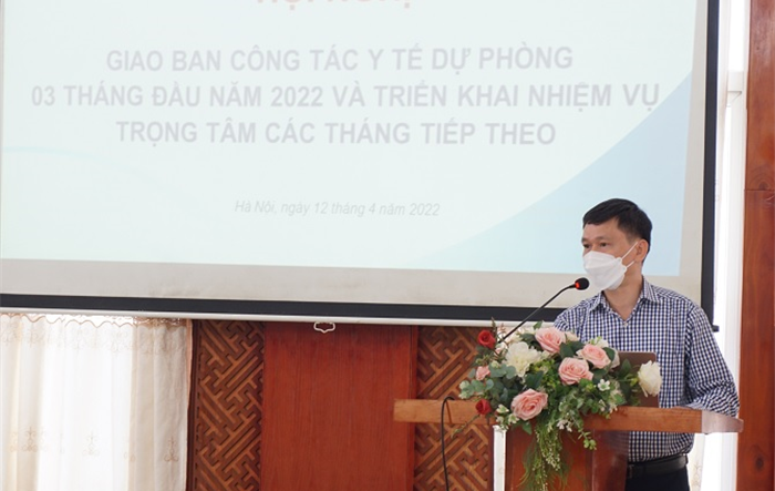Sở Y tế Hà Nội giao ban công tác y tế dự phòng 3 tháng đầu năm 2022
