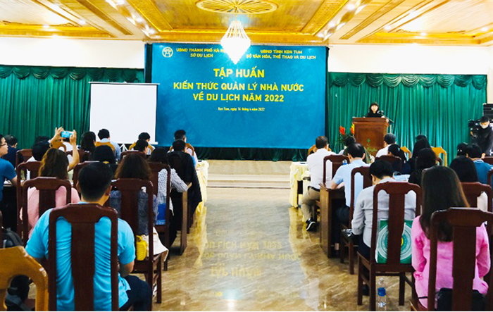 Tập huấn kiến thức quản lý nhà nước về du lịch năm 2022