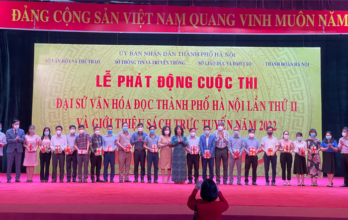Phát động Cuộc thi Đại sứ văn hoá đọc thành phố Hà Nội lần thứ II và Cuộc thi Giới thiệu sách trực tuyến năm 2022